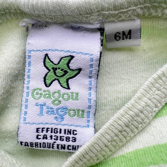 Gagou Tagou 6 month bodysuit - Picture 2 of 4